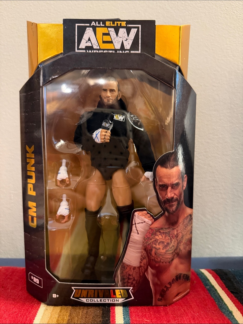 AEW CM Punk Unrivaled Collection Action Figure